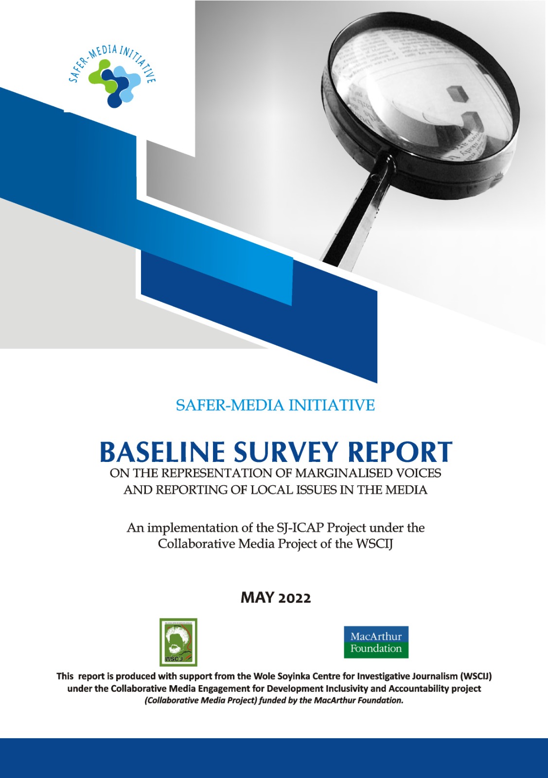 BASELINE SURVEY REPORT ON THE REPRESENTATION OF MARGINALISED VOICES AND REPORTING OF LOCAL ISSUES IN THE MEDIA